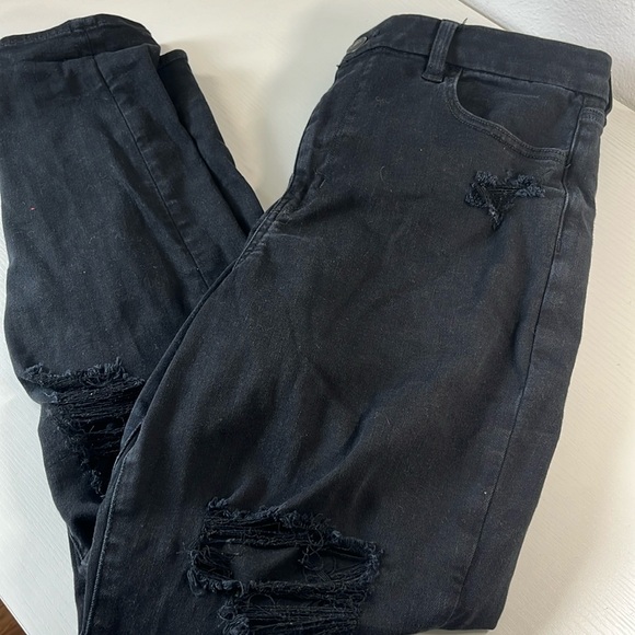 American Eagle. Next level stretch. Curvy high-rise jeggins size 14. - Picture 2 of 6